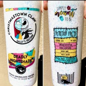 Nightmare Before Christmas Tumbler